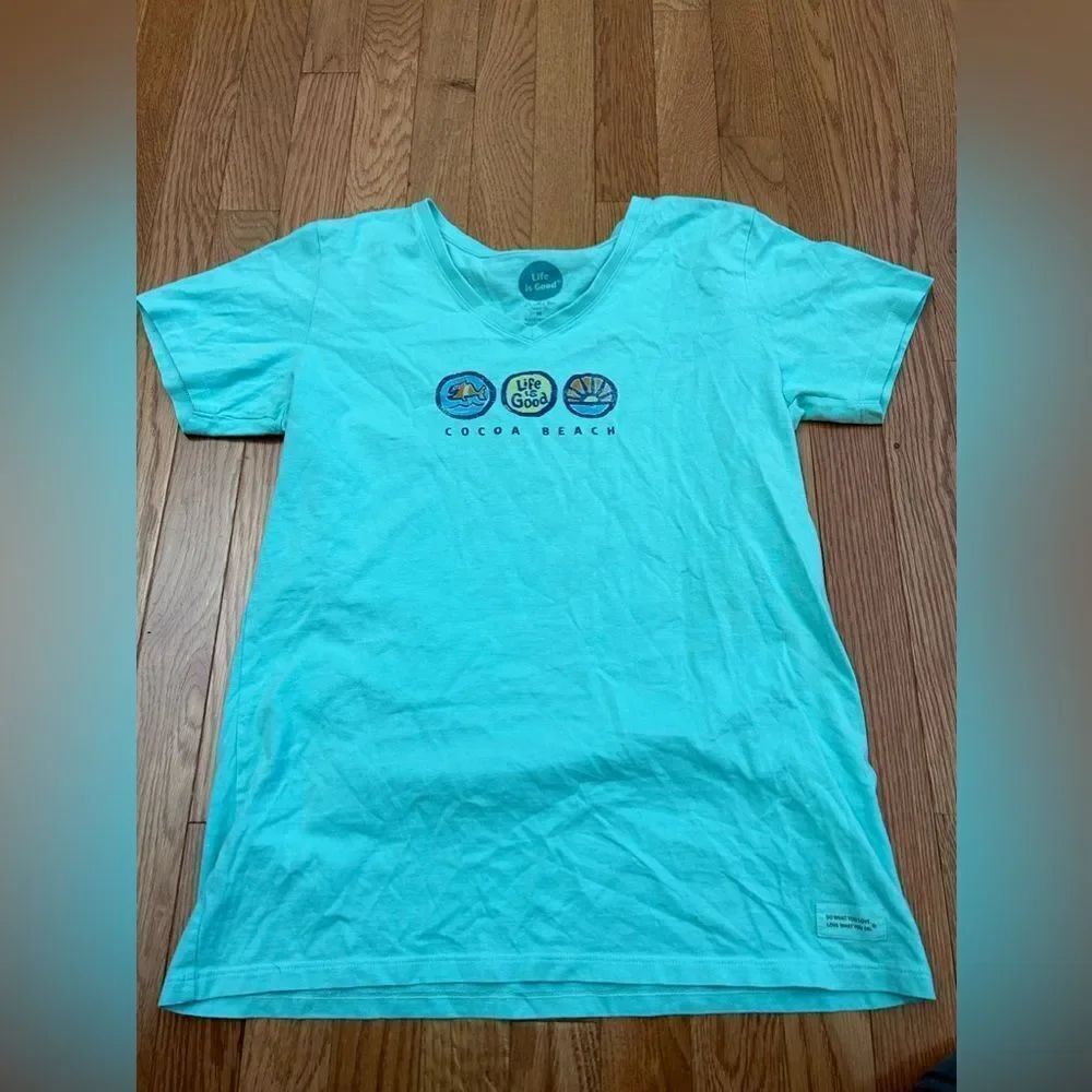 Women’s Life is Good Cocoa Beach Tshirt